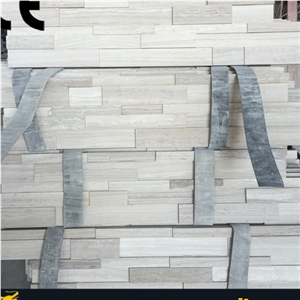 White Cultural Stone,Stone Wall Panel,Wall Decorative Stone, Marble Stone Veneer,Marble Stone Wall Panel,White Wood Marble Stone Tile,White Marble Cultured Stone,White Wood Marble Wall Cladding,