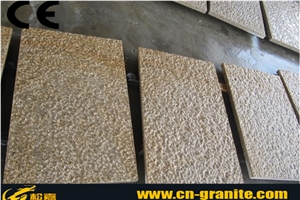Yellow Granite Rough Picked Tiles & Slabs,Rusty Yellow Granite G682 Building Stone Wall Covering
