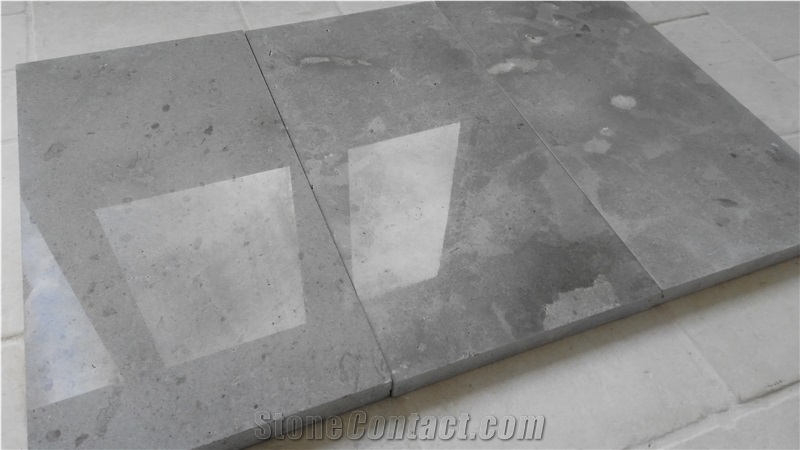 Grey Flower Limestone Flooring Tiles, Walling Tiles