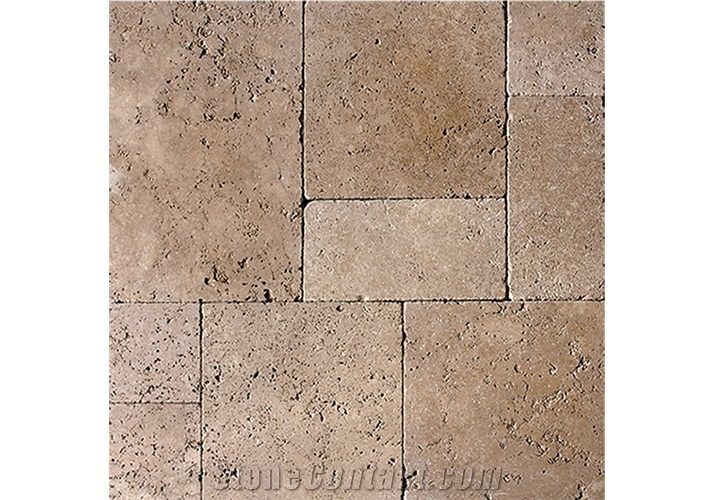 Noce Travertine Pavers and Tiles