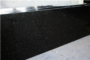 Black Star Galaxy Granite Slabs & Tiles, China Black Granite