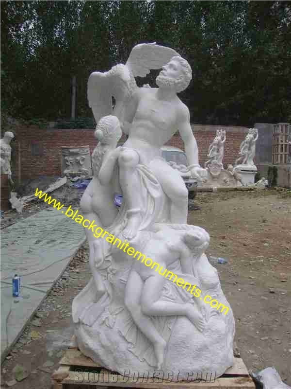 China Pure White Marble Human Sculptures & Statues, Western Style Sculpture, Design Various Of Style Sculptures &Statues