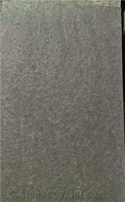 Flamed and Brushed Surface Mongolia Black Basalt Slabs & Tiles Cheap Price High Quality