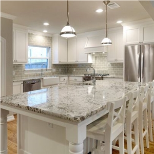 Bestone Corian Stone Polished Surfaces Kitchen Tops with Bevel Edges and Customized Edges Available 2/3cm Thick