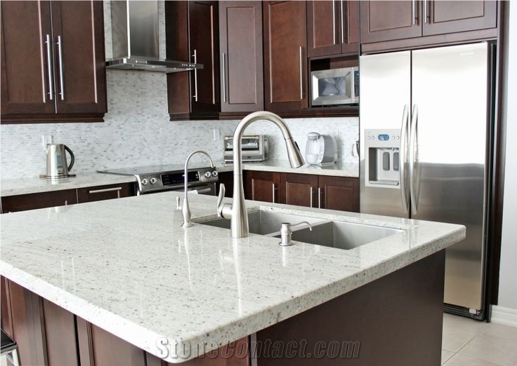 Engineered Quartz 2/3cm Thick with Polishing Quartz Kitchen Countertops Surface with Scratch Resistant and Stain Resistant