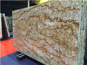 Honey Granite Slabs & Tiles, Brazil Yellow Granite