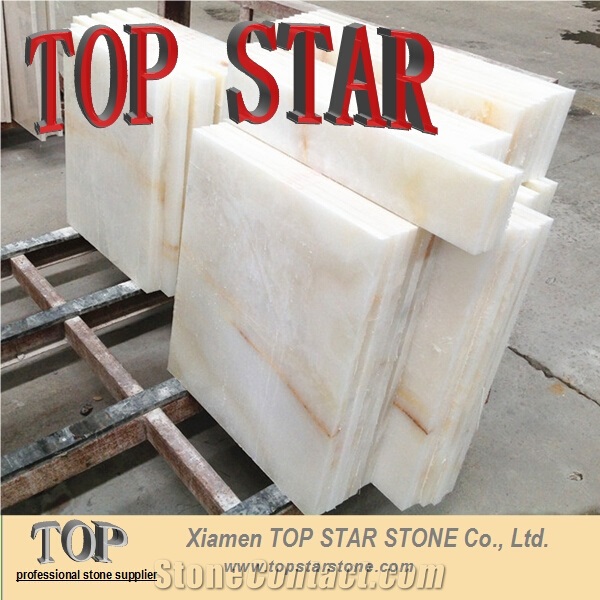Hot Sale Cheap Translucent Chinese White Onyx Tile & Slab Price