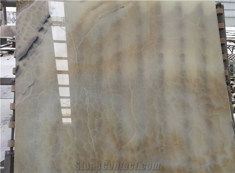 Onice , Onyx Slab,Brown Onyx Polished Tiles for Hotel Wall Decoration