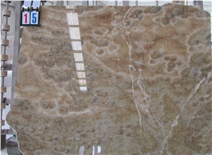 Onice Onyx Slab,Gloden Brown Onyx Polished Tiles for Hotel Wall Decoration