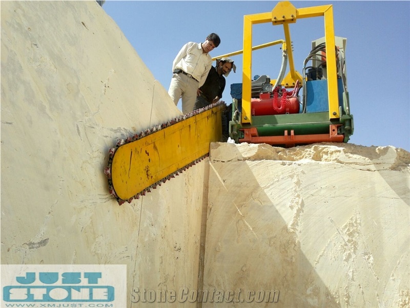 Thala Beige Limestone Block ,Tunisia Light Yellow Limestone Block