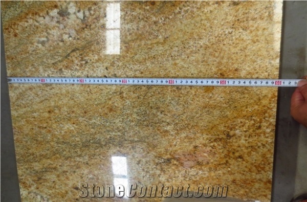 Polished India Imperial Gold Dust Granite Coverings,New Imperial Gold Granite Tiles & Slabs,Imperial Gold Granite Floorings, Yellow Granite, Gold Color Skirting