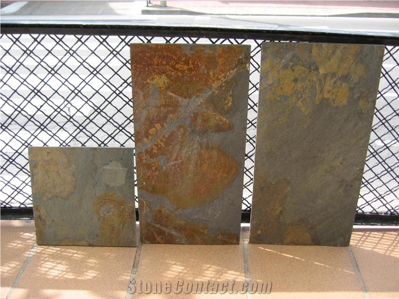 Rustic Slate Tiles and Slabs,China Rustic Slate Tiles Cut to Size, China Grey Slate,Rustic Slate Stone for Wall Cladding,Ledge Stone