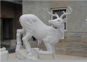 Sika Deer Sculpture,Animal Sculptures, Garden Decoration, Statues, Garden Sculptures, Landscape Sculptures, Sculpture Ideas,Stone Sculpture, Granite Sculpture