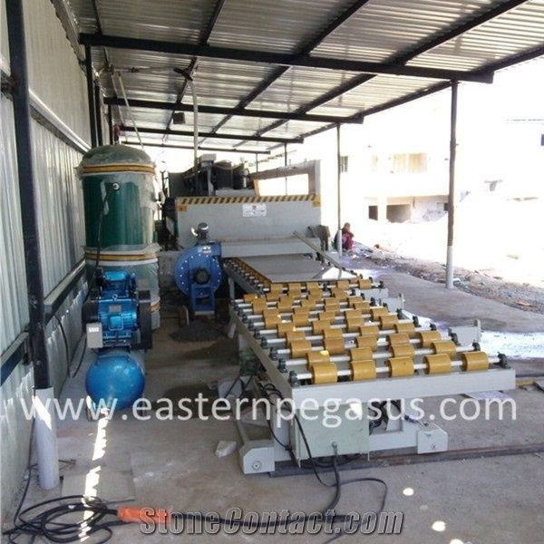 High Speed Stone Polishing Machine 20 Grinders Slab Polishing