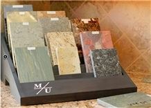 Acrylic Counter Top Custom Quartz-Marble-Granite-Stone Sample Tower Display Rack Stand