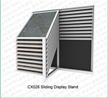Cx 026 Sliding Marble Tile Display Rack