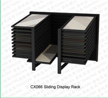 Cx 066 Sliding Marble Granite Display Rack for Exhibition