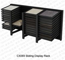 Cx 069 Tile Display Rack Sliding Display Rack