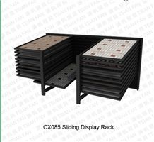 Cx 085 Sliding Tile Stone Display Rack