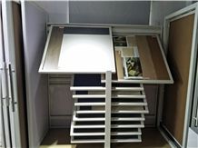 Double Sliding Display Stand
