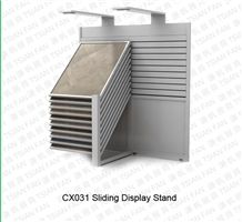 Sliding Stone Display Stand Rack for Exhibition Cx 031