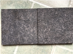 China Black Limestone, Henan Black Limestone Tile & Slab