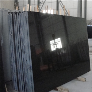 China Nero Assoluto Granite Slab Cut to Size Tile ,Shanxi Black Granite
