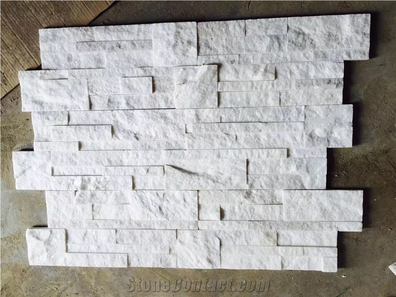 Pure White Quartzite Tiles & Slabs Cut to Size China White Quartzite