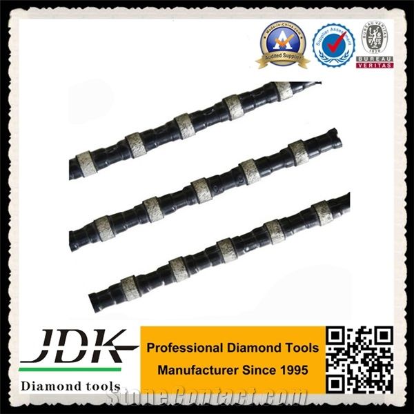 Diamond Wire Saw for Reinforced Concrete, Diamond Wire Rope for Concrete Cutting, Diamond Wire, Diamond Rope, Diamond Cable, Rubber Diamond Wire