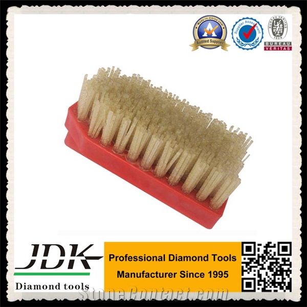 Hot Sale L140 Fickert Type, Frankfurt Type, and Round Type Diamond Antique Abrasive Brush for Stone Grinding with Good Quality