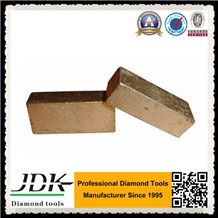 Premium Quality Diamond Sinter Segment for Abrasive and Hard Limestone Cutting, Sandwich Type, Endurable and Good Sharpness