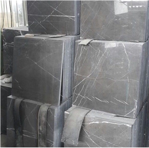 Pietra Gary Marble Tiles & Slabs, Grey Polished Marble Flooring Tiles, Walling Tiles