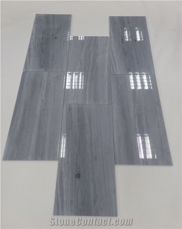 Brand New Chinese Bardiglio Nuvolato Grey Marble Tiles and Slabs