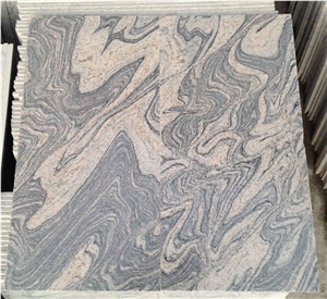 Competitive China Juparana Light Granite Tiles Flro Floor, China Grey Granite