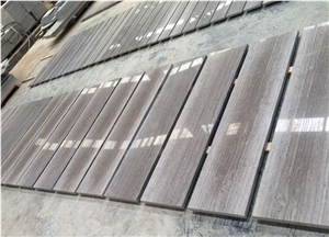 High Quality Timber Grey Marble Tiles and Slab, China Grey Marble