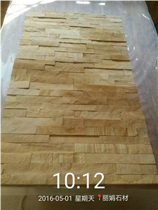 Yellow Sandstone Exposed Wall Stone Sandstone Wall Decor
