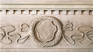 Pietra Serena sandstone engravings, grey sandstone wall etchings
