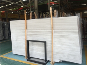 Crystal White Wooden A++ Grade Honed Marble Slabs,Wooden Marble, White Wood Grain Marble ,Crystal Wooden Vein White Marble Honed Slabs, Flooring Tiles