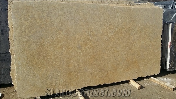 Yellow California Slabs & Tiles, Jaune Boujaad Morocco Yellow Limestone