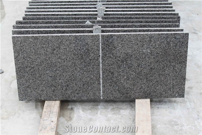 Yixian Black B Dark Grey Granite Tile & Slab High Quality Competitive Prices