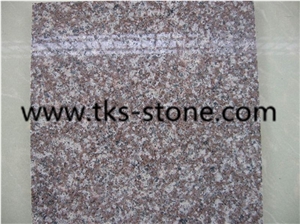 G664 Granite Polished Tile,Sunset Pink Granite Floor Tile ,Tea Brown Granite Polished Slabs