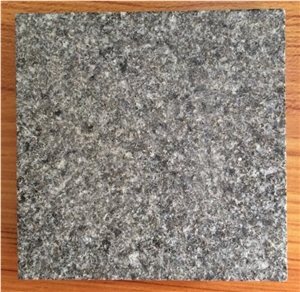 Bingzhou Black Granite Flamed Surface