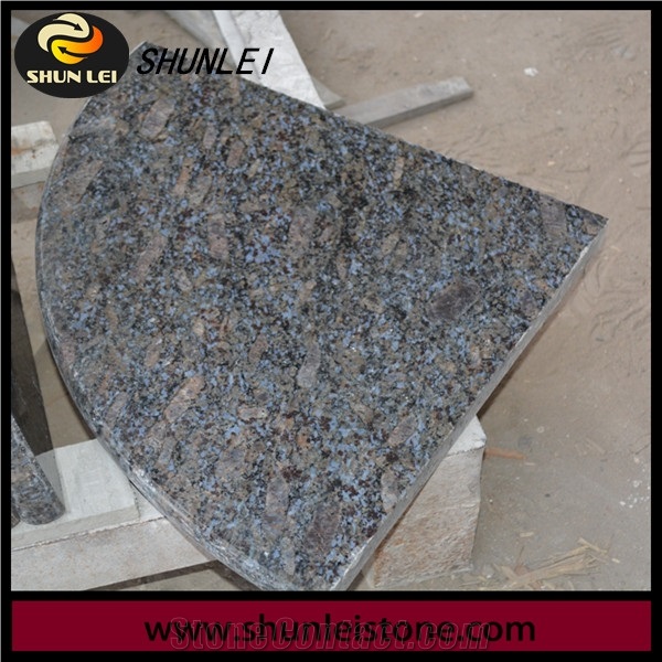 China Butterfly Blue Granite, Blue Pearl Granite Tile