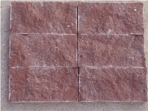 Natural Surface Dayang Red Granite Tiles