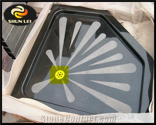 Solid Stone Shower Base Trays