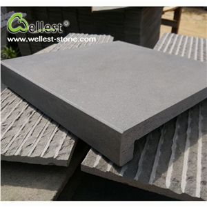 China Factory Manufacture Grey Basalt Pool Tile for Swimming Pool