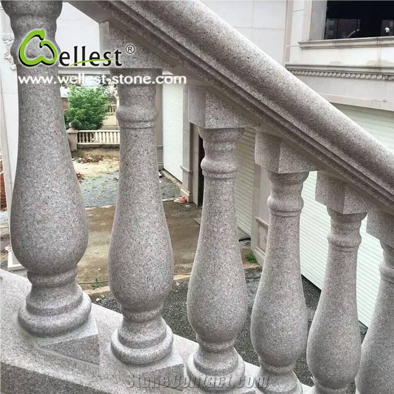 China Factory Wholesale Flamed Surface Granite Baluster