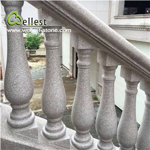 China Factory Wholesale Flamed Surface Granite Baluster