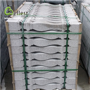 China Grey Color Natural G603 Granite Balustrade for Outside
