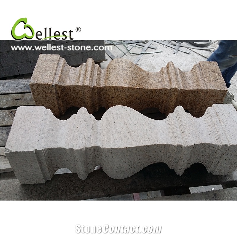 China Natural Beige Granite Cheap Balustrades for Outdoor